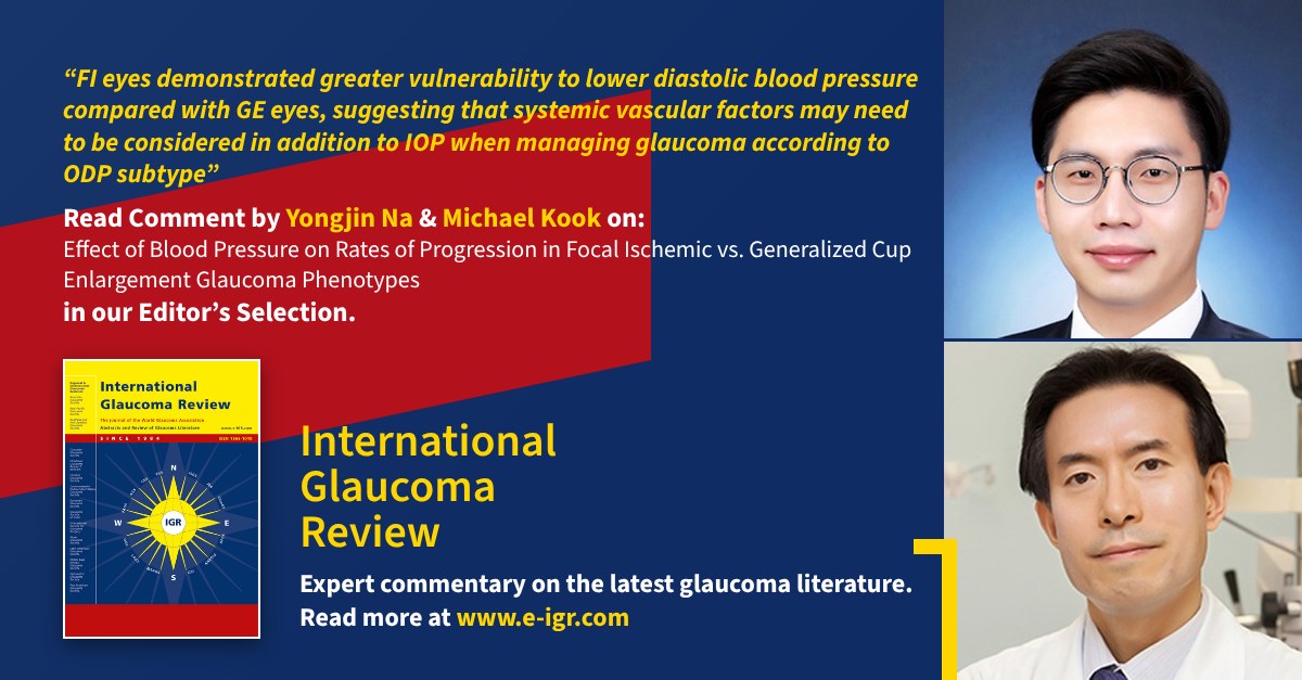 FI eyes demonstrated greater vulnerability to lower diastolic blood pressure compared with GE eyes, suggesting that systemic vascular factors may need to be considered in addition to IOP when managing glaucoma according to ODP subtype